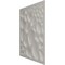 Ekena Millwork 19 5/8in. W x 19 5/8in. H Shale EnduraWall Decorative 3D Wall Panel Covers 2.67 Sq. Ft. WP20X20SLBCO - alternate 2